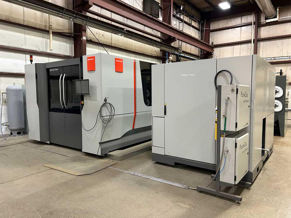 Industrial fiber laser cutting system